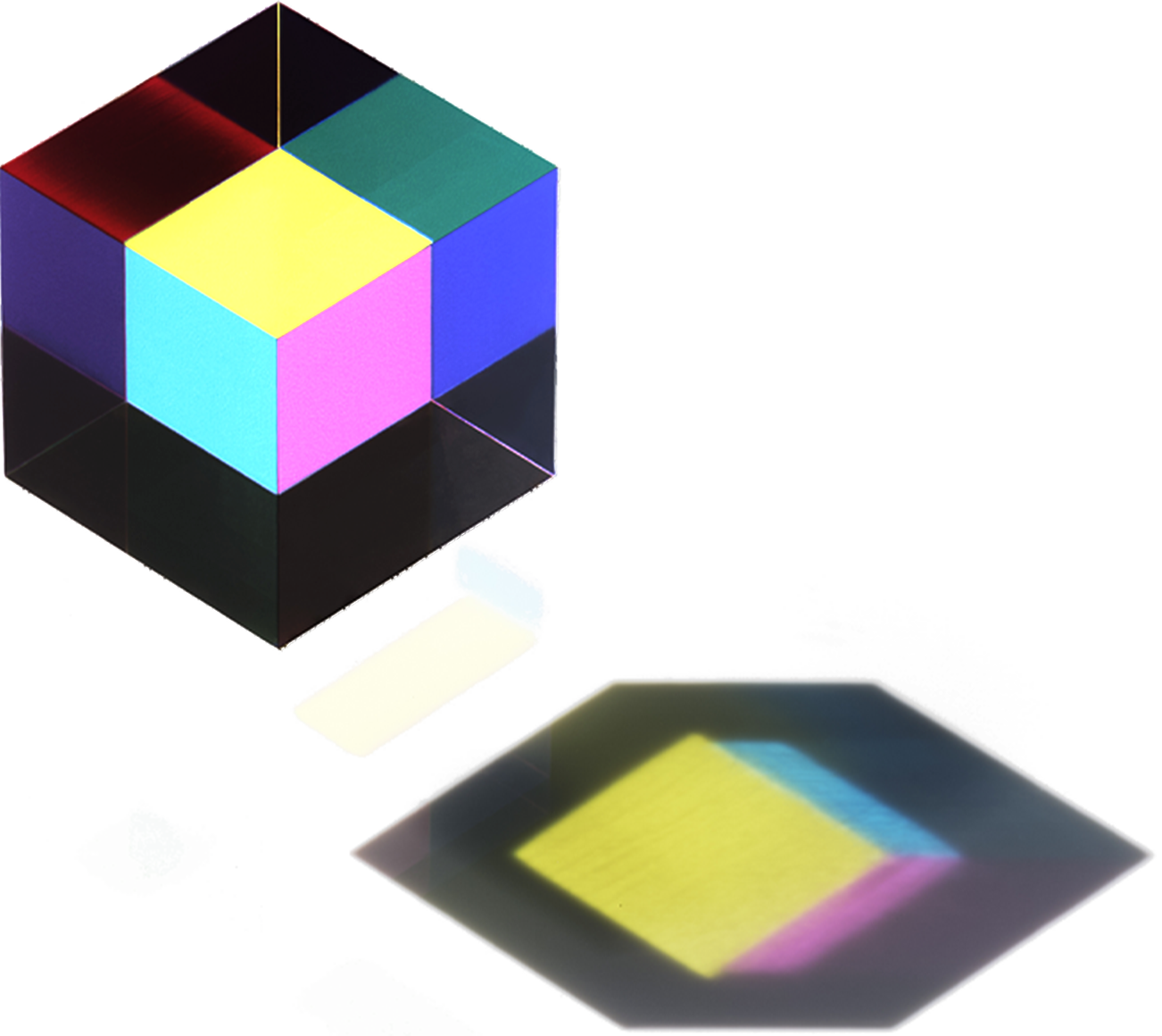 CMY Cube Object