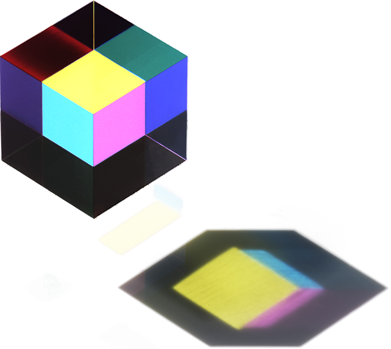 CMY Cube Object